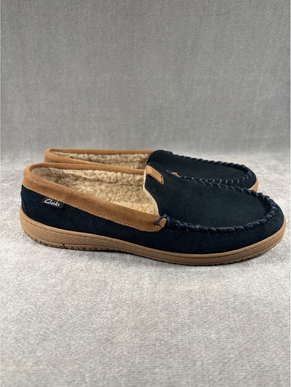 Clarks Men's GF2448M Moccasin Slippers Men’s Size 10
